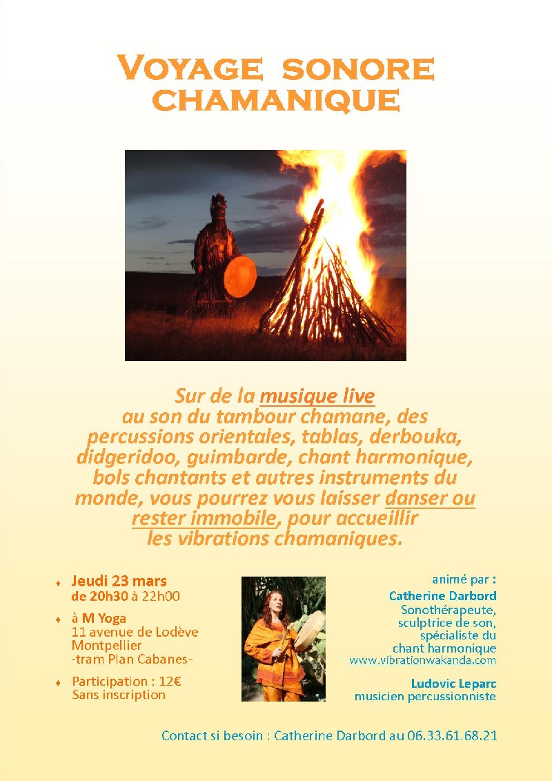 Voyage Sonore Chamanique 