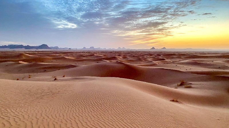 Un temps suspendu à Djanet, au coeur du sahara algérien